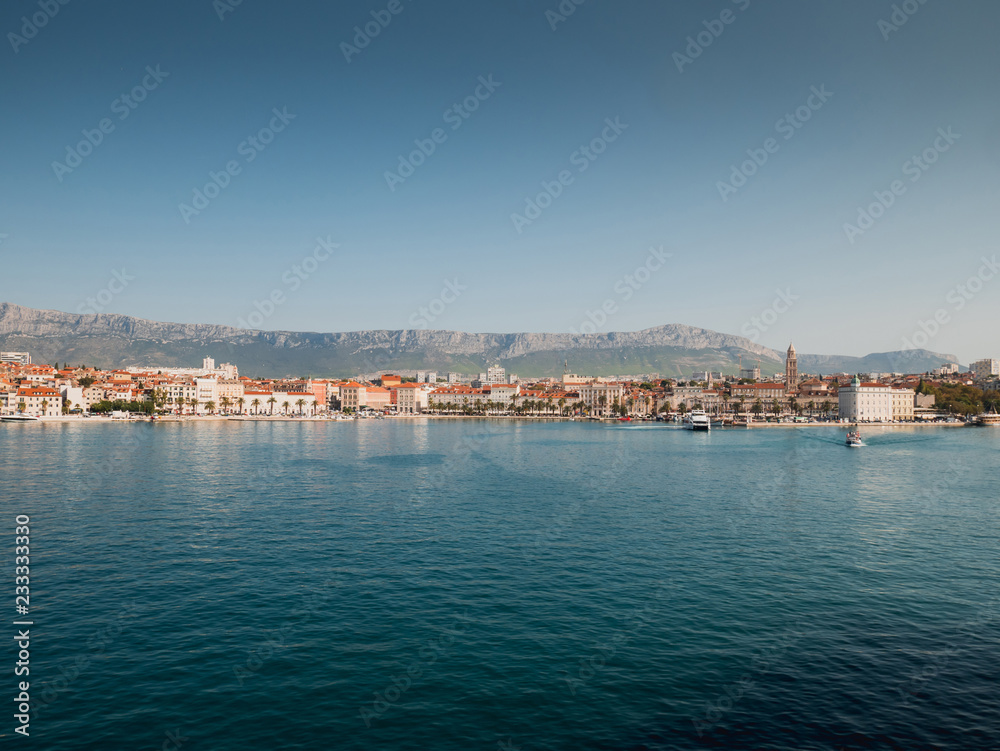 Split city waterfront