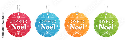 Étiquettes - Joyeux Noël