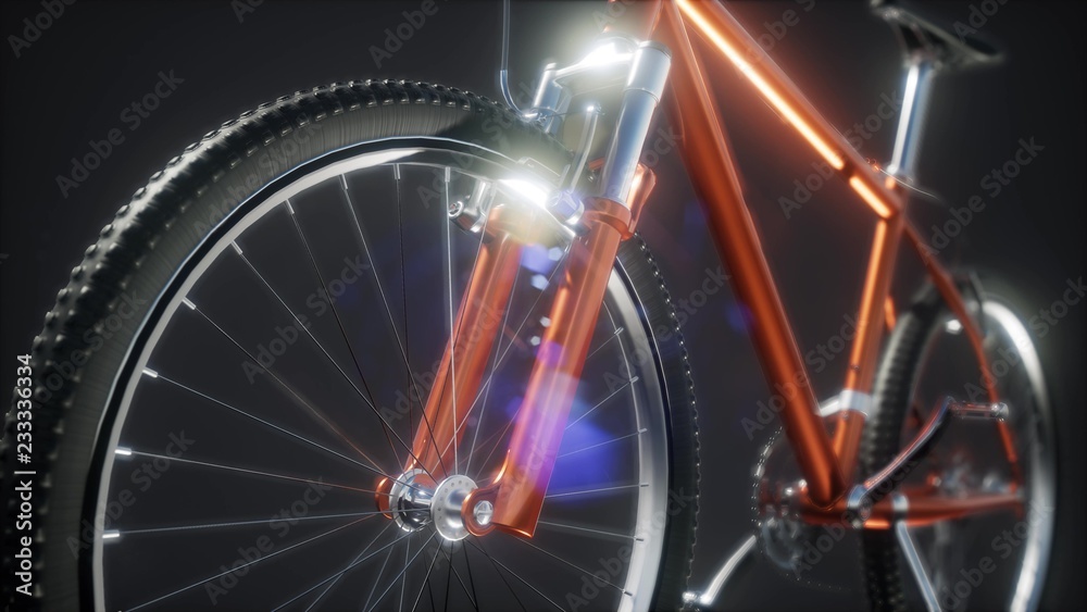 Naklejka premium Mountain Sport Bike