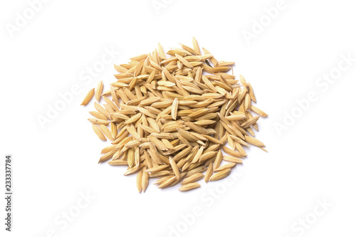 cumin seeds isolated on white