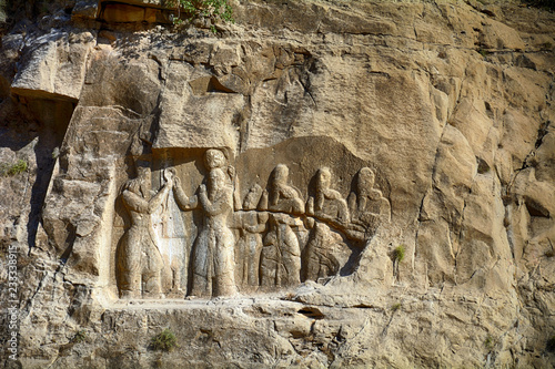 Sasanid relief, Firuzabad, Iran