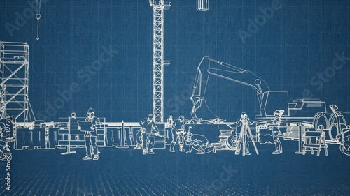 Under Construction 3d Animation