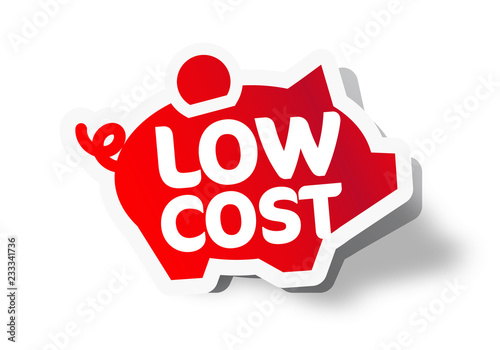 Low cost piggy bank