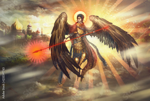 Obraz na płótnie Saint Michael the Archangel
