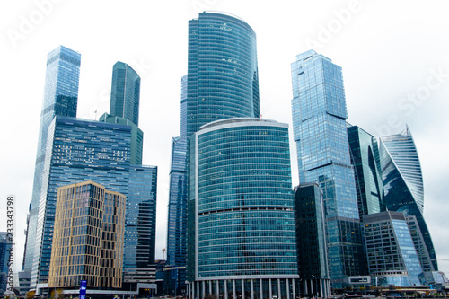 skyscrapers in Moscow city © Ildar