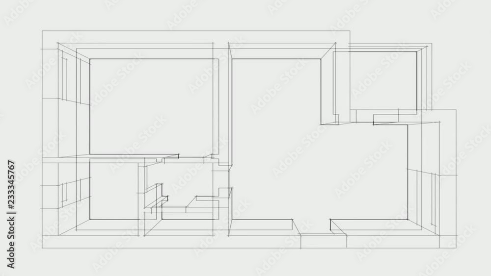 sketch of house sketch of house