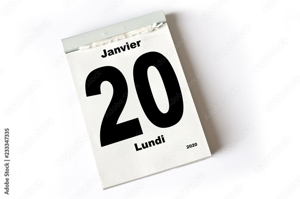 20. Janvier 2020 20. Janvier 2020