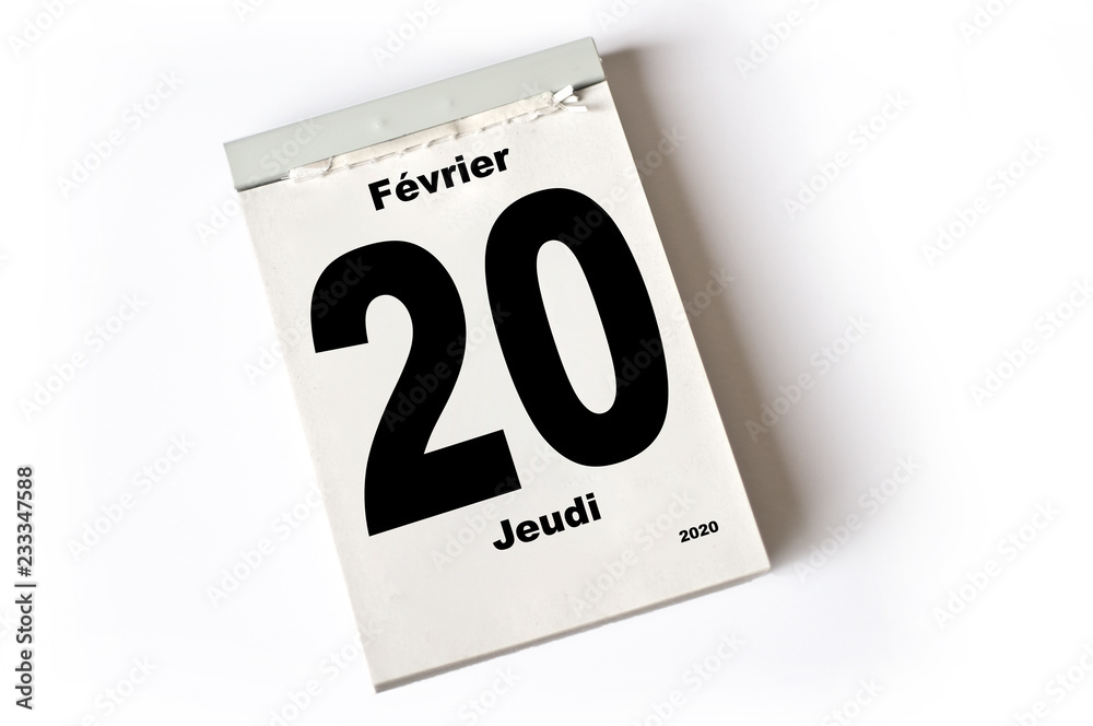 20. Février 2020 20. Février 2020