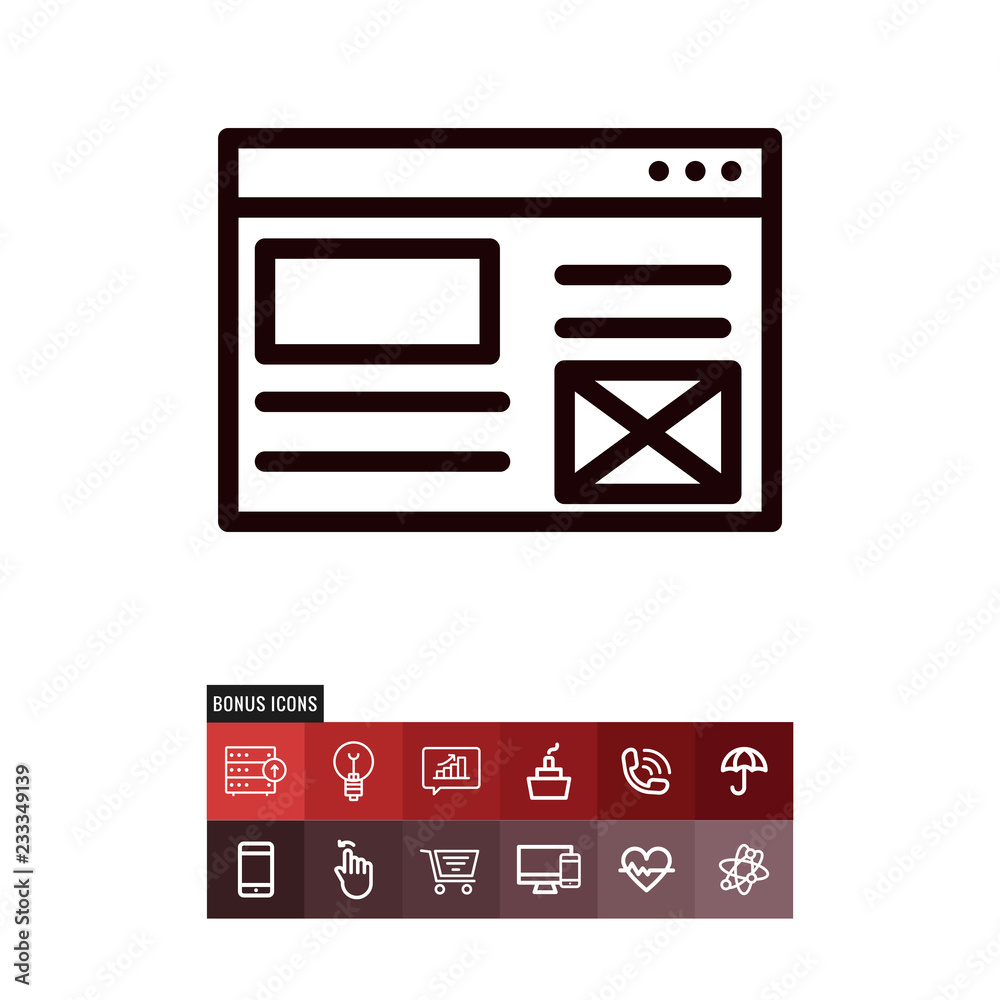 Ads vector icon Ads vector icon