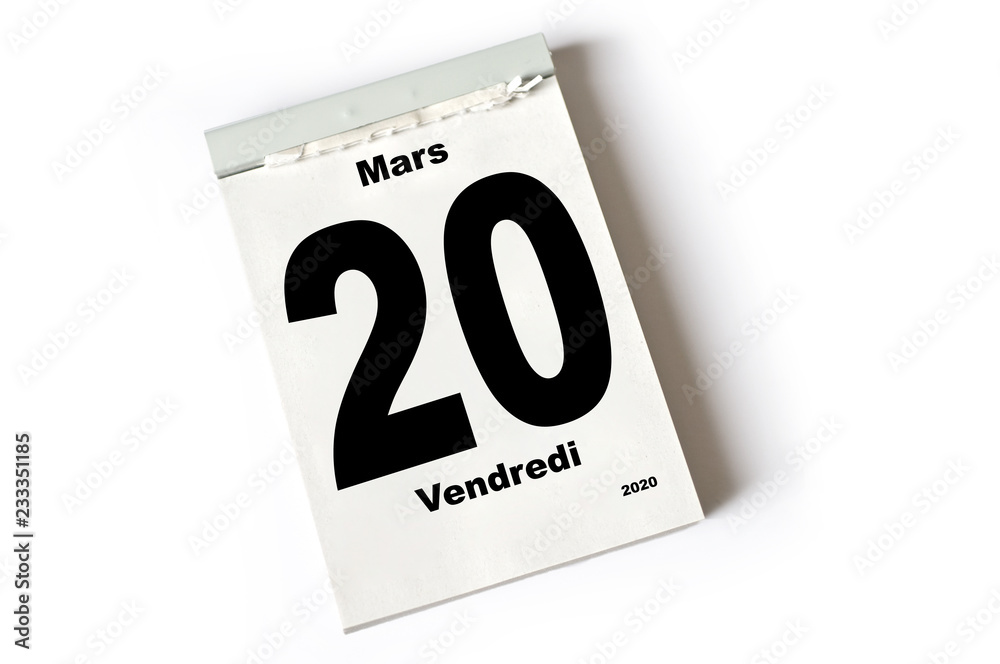 20. Mars 2020 20. Mars 2020