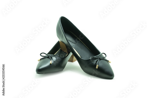 Shoe isolated studio shot with clipping path on white