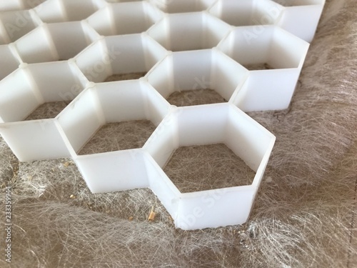 Stailisatur gravier nid d'abeille