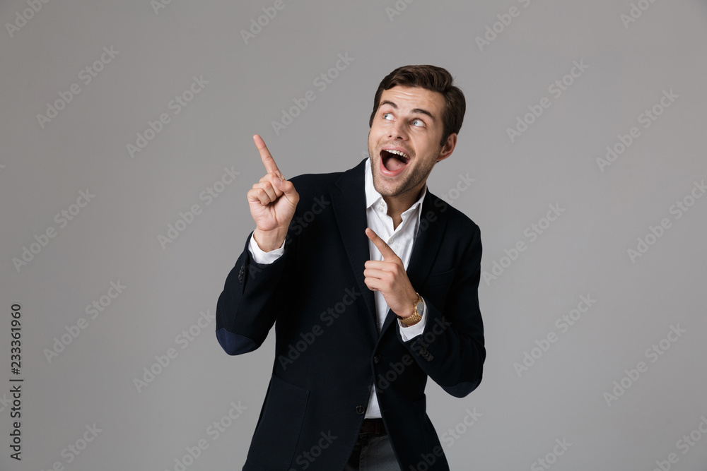 Close up portrait of a happy young businessman Close up portrait of a happy young businessman