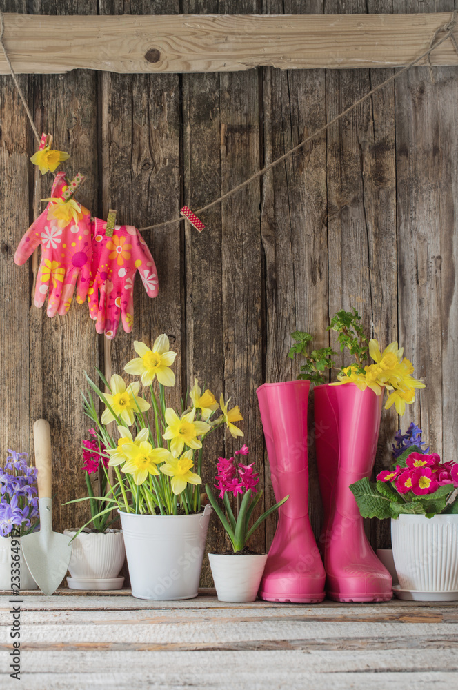 Spring on sale rubber boots