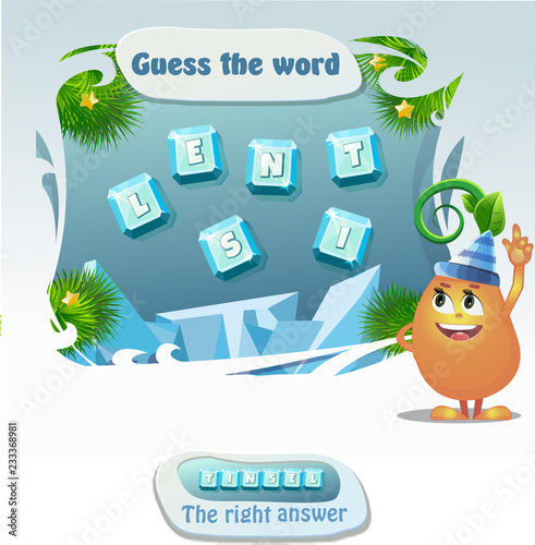 guess the word tinsel