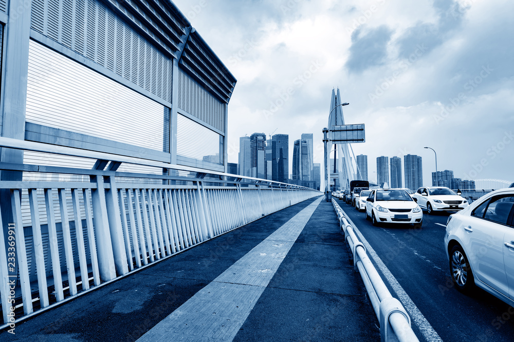 Obraz premium China Chongqing dimensional traffic