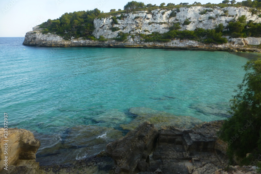 Beach in Mallorca, island of Spain