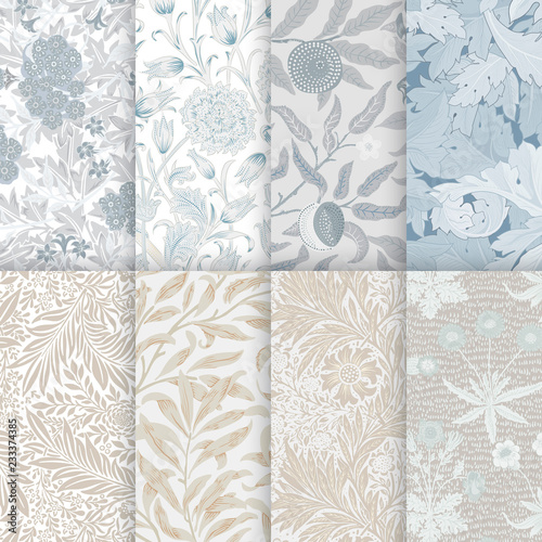 Flower Garden by William Morris (1834-1896). Original from The MET Museum. Digitally enhanced by rawpixel.