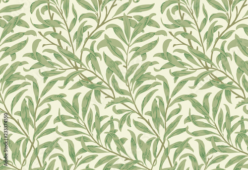 Willow Bough by William Morris (1834-1896). Original from the MET Museum. Dig...