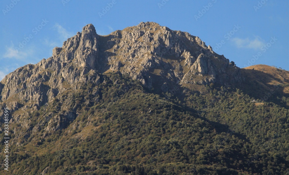Monte Grona oberhalb von Menaggio (Comer See)