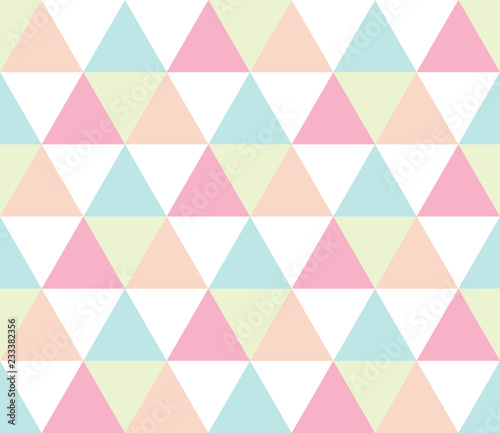 Seamless geometric pattern. Seamless abstract triangle geometrical background. Infinity geometric pattern. Vector illustration.