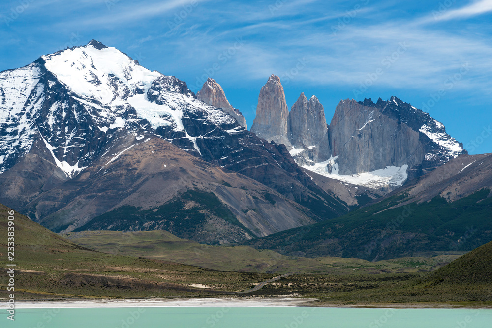 Landscape, Torres del Paine, Rocks, Chile, South America, Nature, Trip