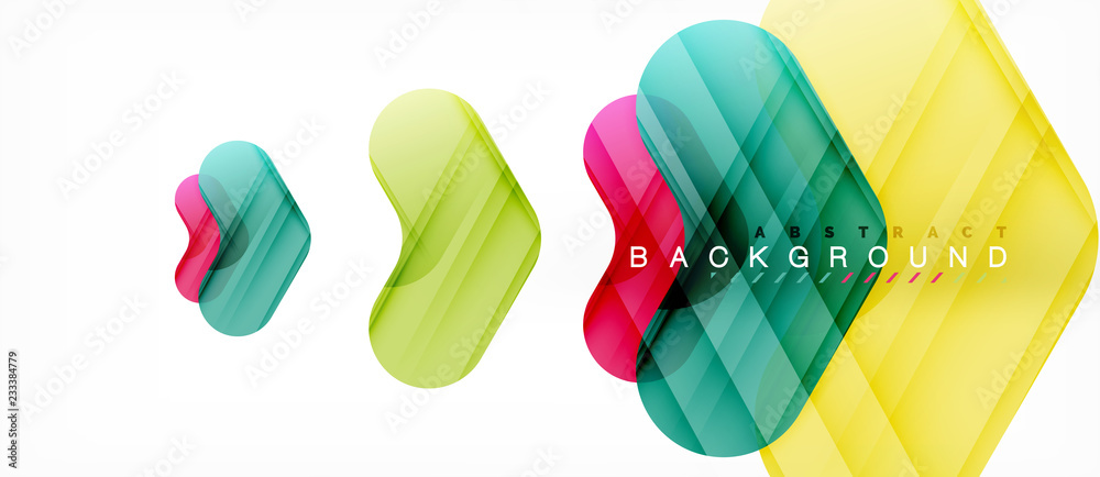 Colorful glossy arrows abstract background Colorful glossy arrows abstract background