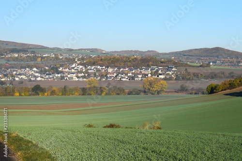 Thür im Novembernbel photo