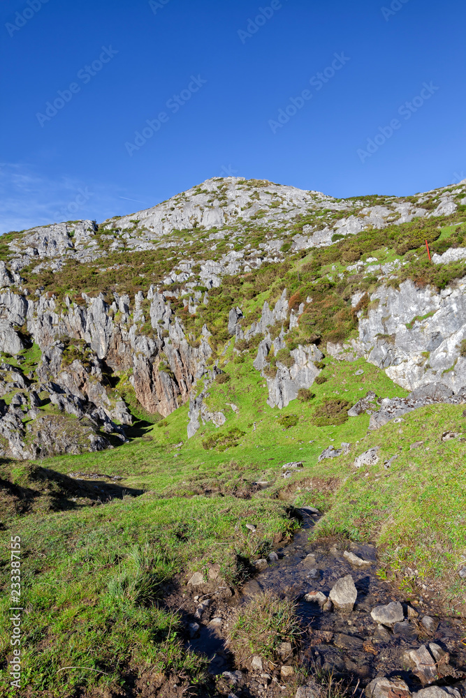 Landscape of Picos de Europa National Park
