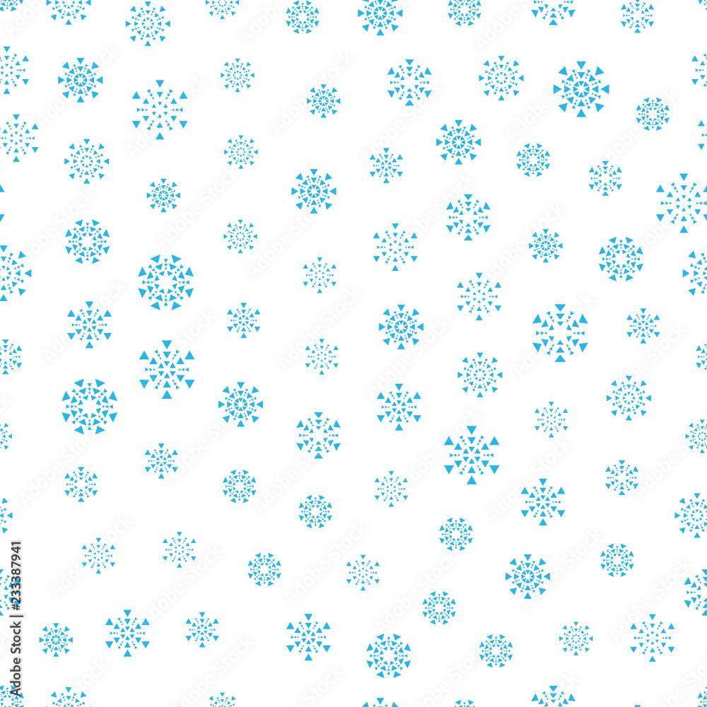 christmas snowflake seamless vector background, winter wrapping paper seamless pattern christmas snowflake seamless vector background, winter wrapping paper seamless pattern