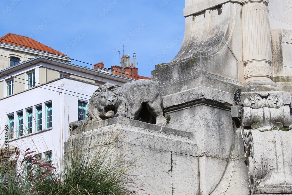 Obraz premium Lyon - La Croix Rousse