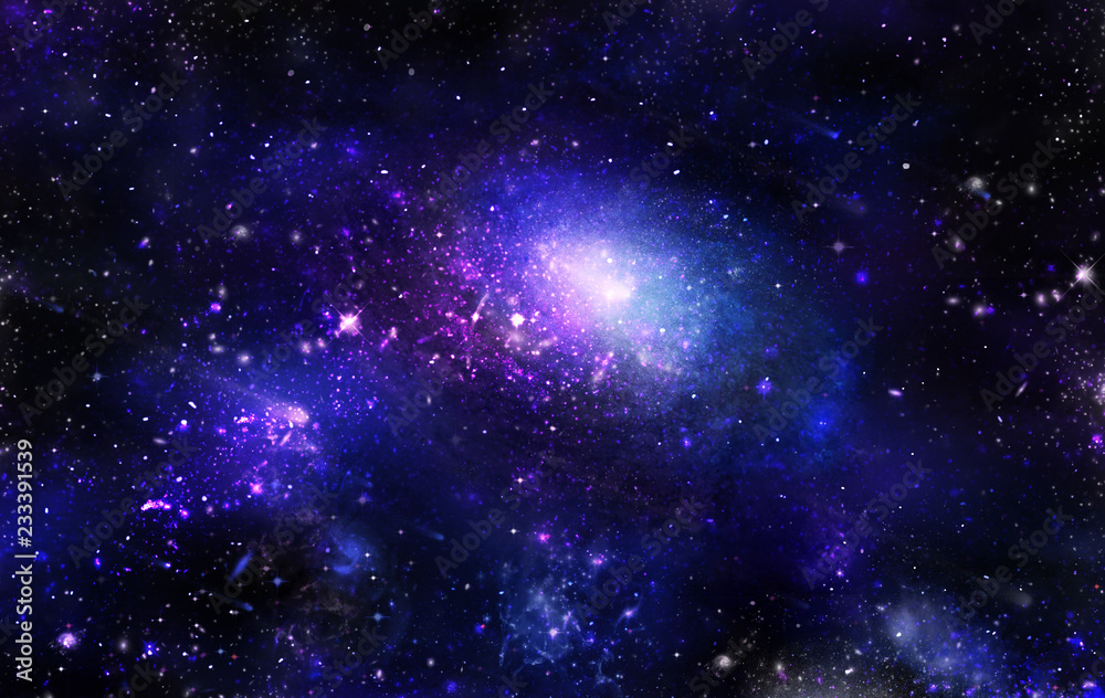 A space of the galaxy ,atmosphere with stars at dark background.	