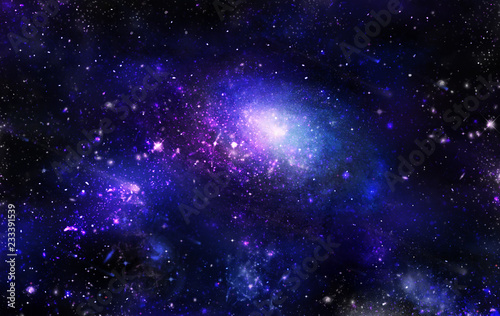 A space of the galaxy ,atmosphere with stars at dark background. 