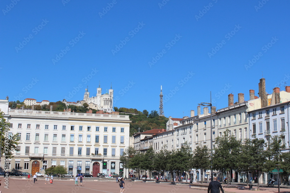 Fototapeta premium Lyon - Place Bellecour