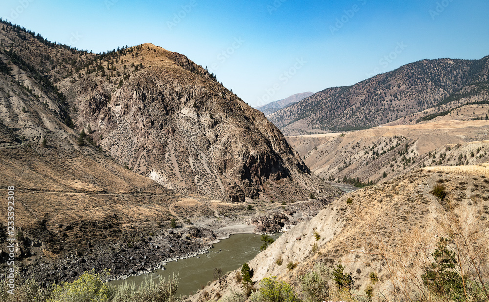 Road to Lillooet Canada