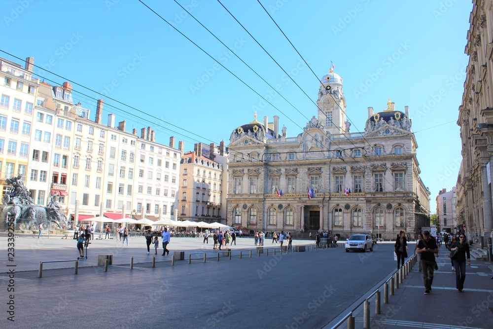 Lyon - Hôtel de Ville - Terreaux - Opéra