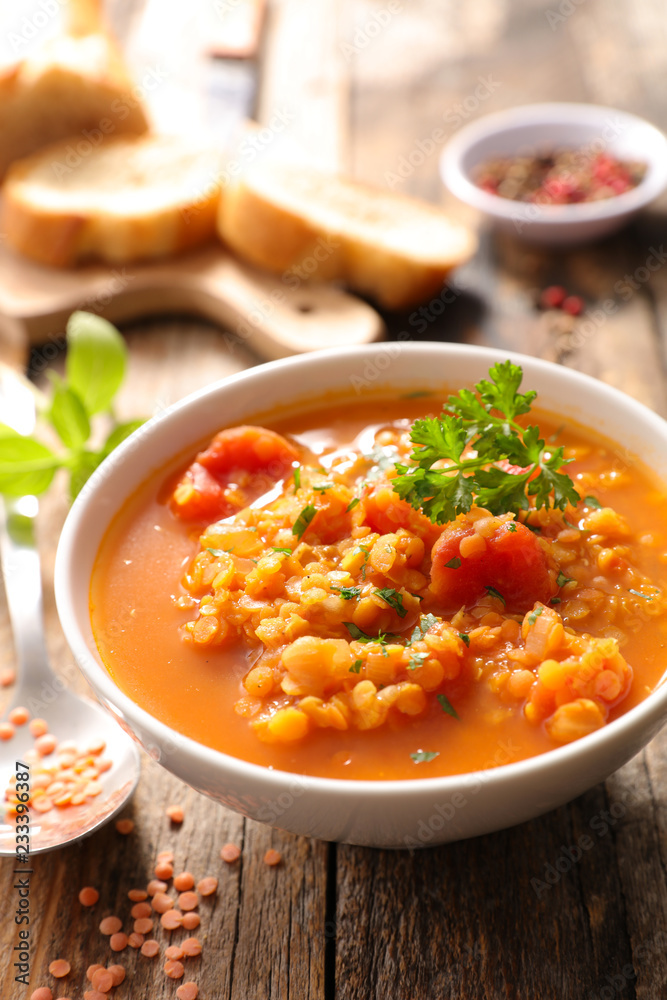 gourmet lentil soup