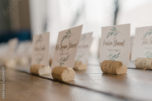 wedding place cards