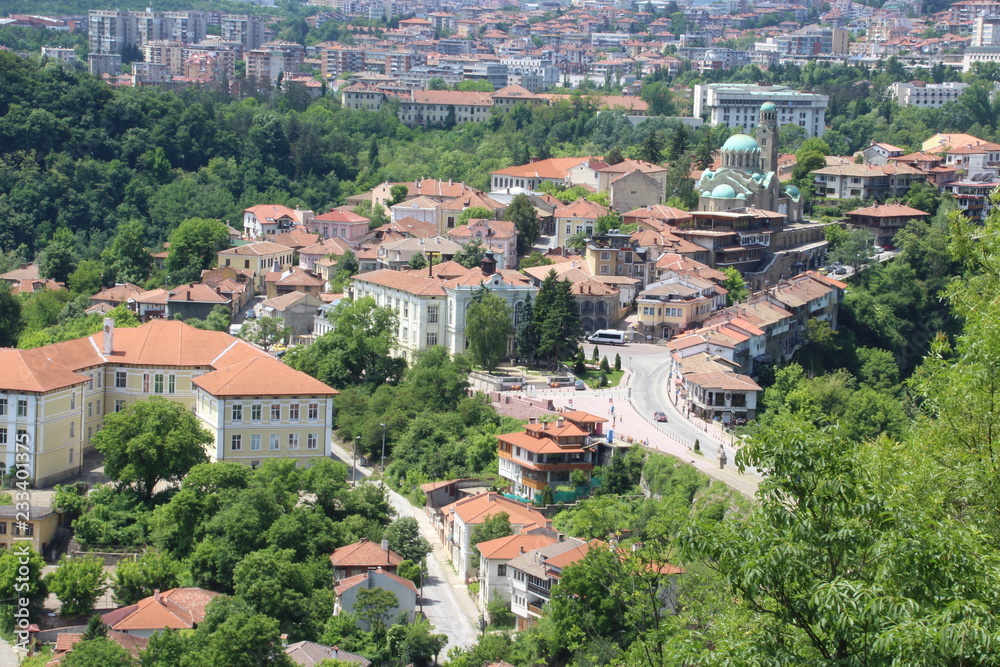 Veliko Tarnovo is a city in north central Bulgaria and the administrative centre of Veliko Tarnovo Province.
