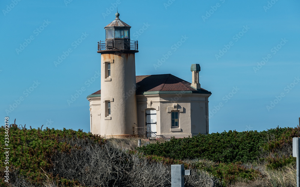 Coquille River Lighthouse Bullards Beach State Park - Oregon Coquille River Lighthouse Bullards Beach State Park - Oregon