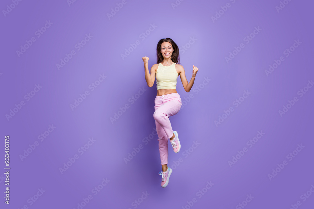 Full legs length body size portrait of adorable gorgeous good-dr Full legs length body size portrait of adorable gorgeous good-dr