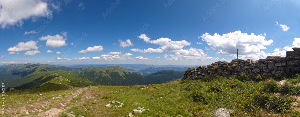 panorama of mountains