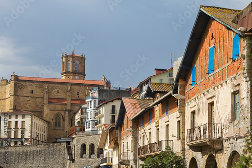 Getaria fishing town in Gipuzkoa, Basque Country
