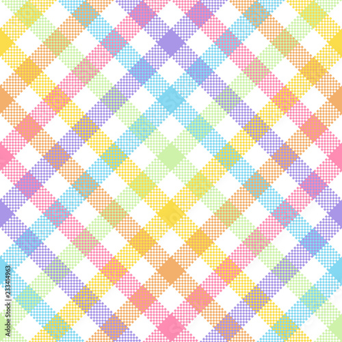 Rainbow, lgbt - seamless watercolor pattern.
