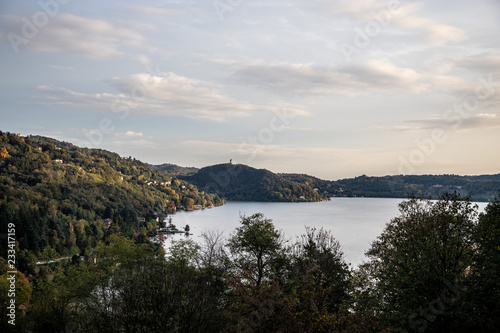 lake in the mountains