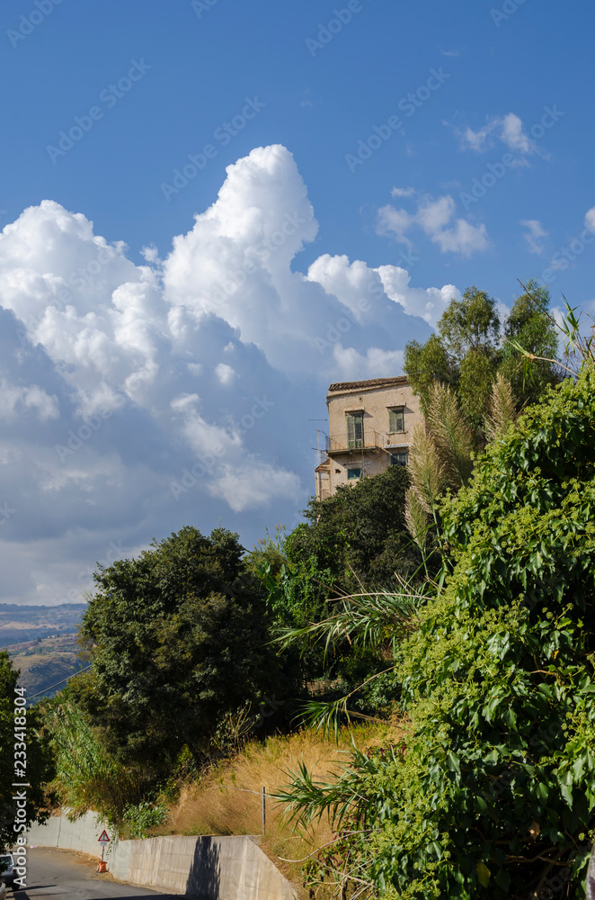 Obraz premium castle on the hill