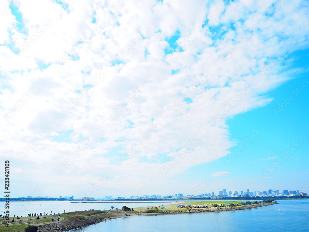 Obraz premium 葛西臨海公園 汐風の広場