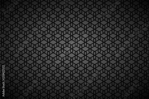 Wallpaper Mural Geometric pattern background. Dark background Torontodigital.ca