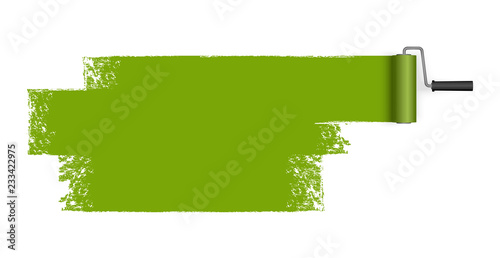 paint roller with marking