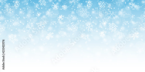 seamless snow flakes background